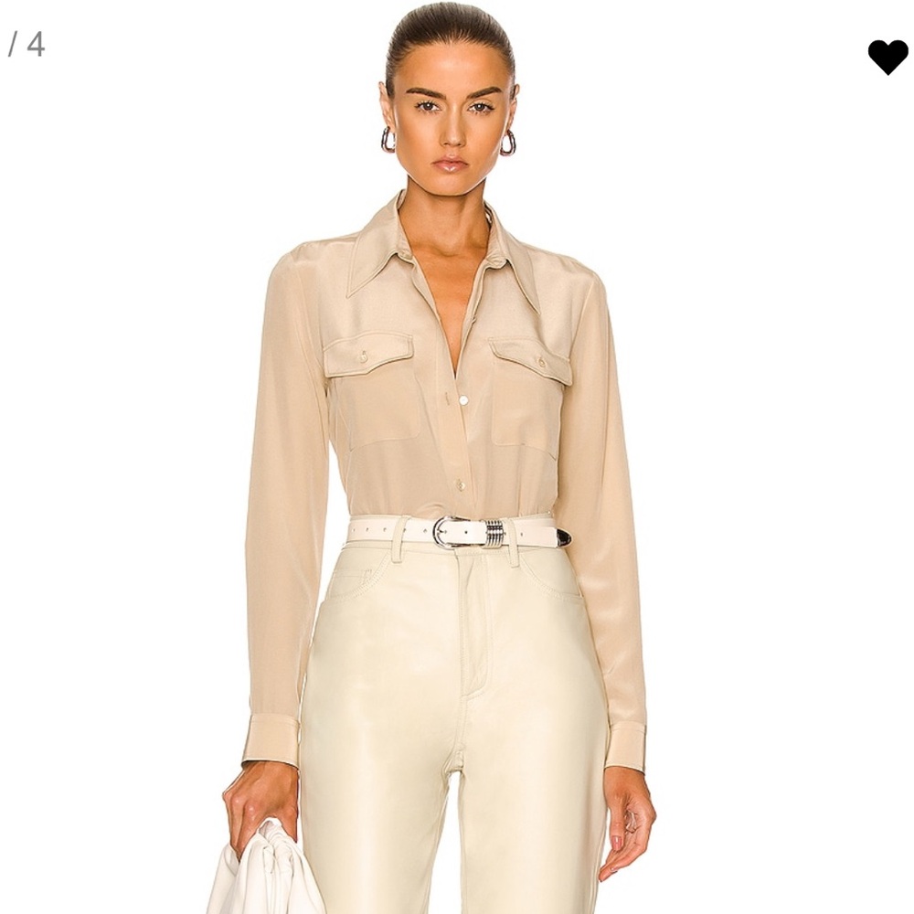 NILI LOTAN | Ninette Silk Blouse